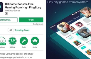 Tải ngay UU Game Booster - ứng dụng giúp giảm giật, lag khi chơi game mobile