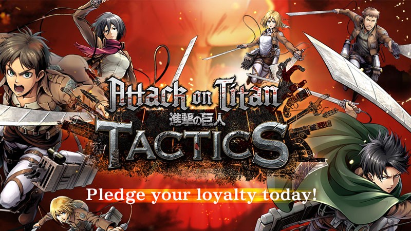 Attack on Titan Tactics - Tử chiến Titan phiên bản chiến thuật hé lộ Mobile