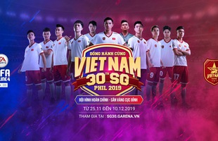 Lần đầu tiên FIFA Online 4 chơi lớn tặng miễn phí cầu thủ Việt Nam cho tất cả game thủ đồng hành cùng đội tuyển Việt Nam tại SEA Games 30