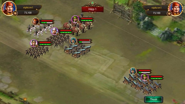 Thành Chiến Mobile cũng tập trung khai phá mạnh tính chiến thuật của game