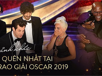 9 khoảnh khắc khó quên nhất tại lễ trao giải danh giá Oscar 2019