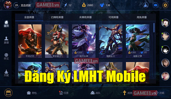 LMHT Mobile: Hướng dẫn đăng ký tải trước tựa game Liên Minh Huyền Thoại trên Mobile