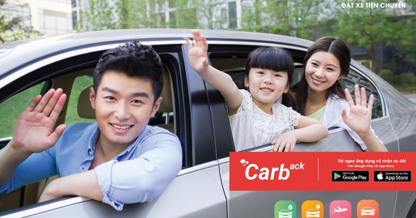 Carback: Đặt xe con đi tỉnh, du lịch, về quê giá bằng đi xe khách!