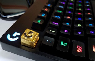 Mẫu keycap đặc biệt 'vàng óng ánh' trị giá tới gần triệu bạc của Logitech sắp cập bến Việt Nam