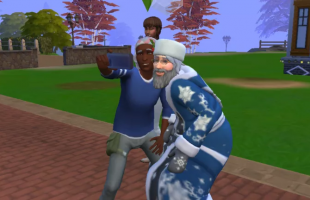The Sims 4 tung update cho bạn có con với cả… ông già Noel