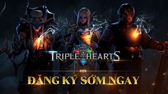 Triple Hearts, tựa game đối kháng thời gian thực đồ họa khủng mở cửa Đăng ký sớm!