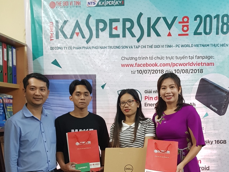 [Trực tiếp] Trao giải Cuộc thi Tìm hiểu Kaspersky 2018