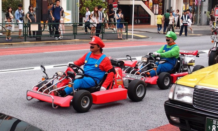 Bất chấp thua kiện Nintendo, xe Kart style Mario vẫn tràn ngập đường phố