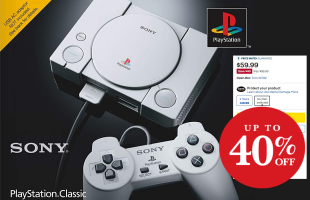 PlayStation Classic sụt giá gần một nửa chỉ sau chưa đầy 1 tháng mở bán