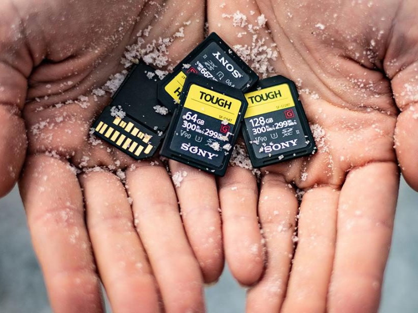 Sony giới thiệu thẻ nhớ SD siêu bền SF-G TOUGH