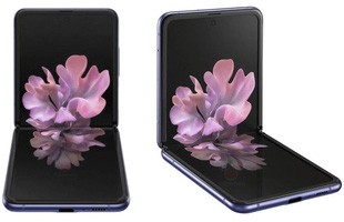 Smartphone màn hình gập vỏ sò Galaxy Z Flip lộ ảnh render chính thức, giá 38 triệu đồng