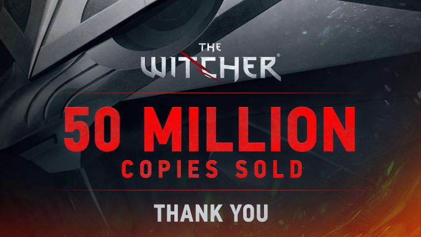 Series game đình đám The Witcher cán mốc bán ra 50 triệu bản, thông tin được công bố bởi CD Projekt Red