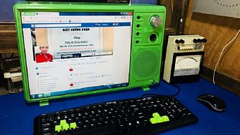 Tận mắt chiêm ngưỡng dàn máy tính mang phong cách “ti vi hoài cổ” tự chế của game thủ Việt