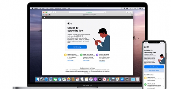 Apple tung app và trang web riêng chống Covid-19