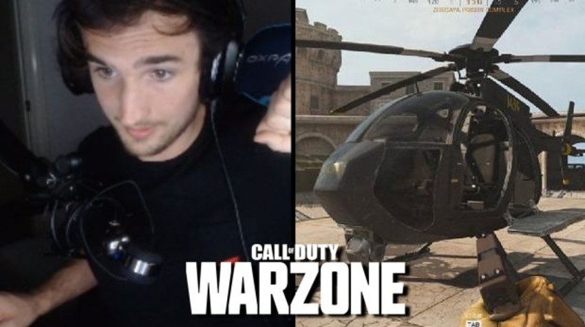 Mitch Jones tạo highlight cực chất lượng bằng trực thăng trong CoD: Warzone