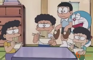 Thân thế thực sự của chàng trai ăn mỳ trong Doraemon: Mạnh hơn cả siêu nhân, bá đạo chẳng kém mèo máy!